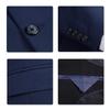 Jacket Business Blazer Suit Tailored 2 Buttons [FOMANSH] Men's