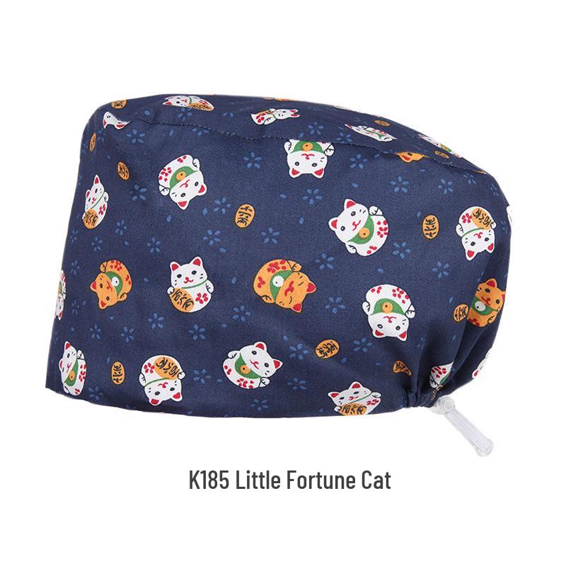 Oddychający Czysta Bawełna Czepek Chirurgiczny dla Lekarzy i Pielęgniarek