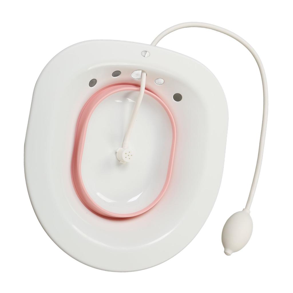 Sitz Bath Folding Multifunctional PP Silicone Toilet Seat Sitz Bath for Hemorrhoid Postpartum Care
