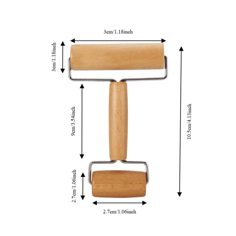 Beech Wood Small Rolling Pin Food-Safe Pastry Roller Non Stick Rolling Pin  Pizza Dumpling Pastry