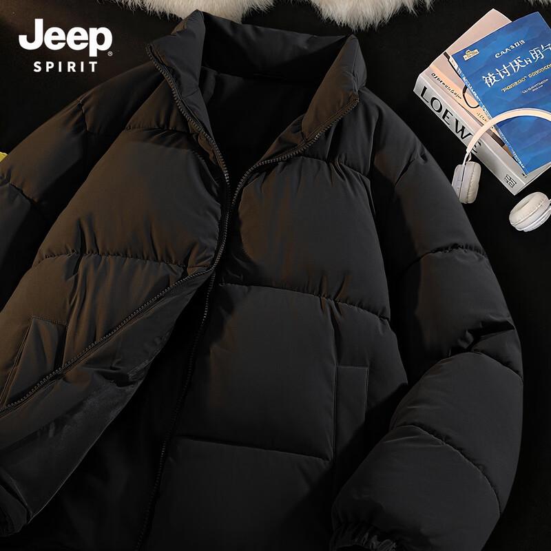 

Мужская зимняя куртка JEEP SPIRIT с подкладкой и воротником-стойкой 3XL