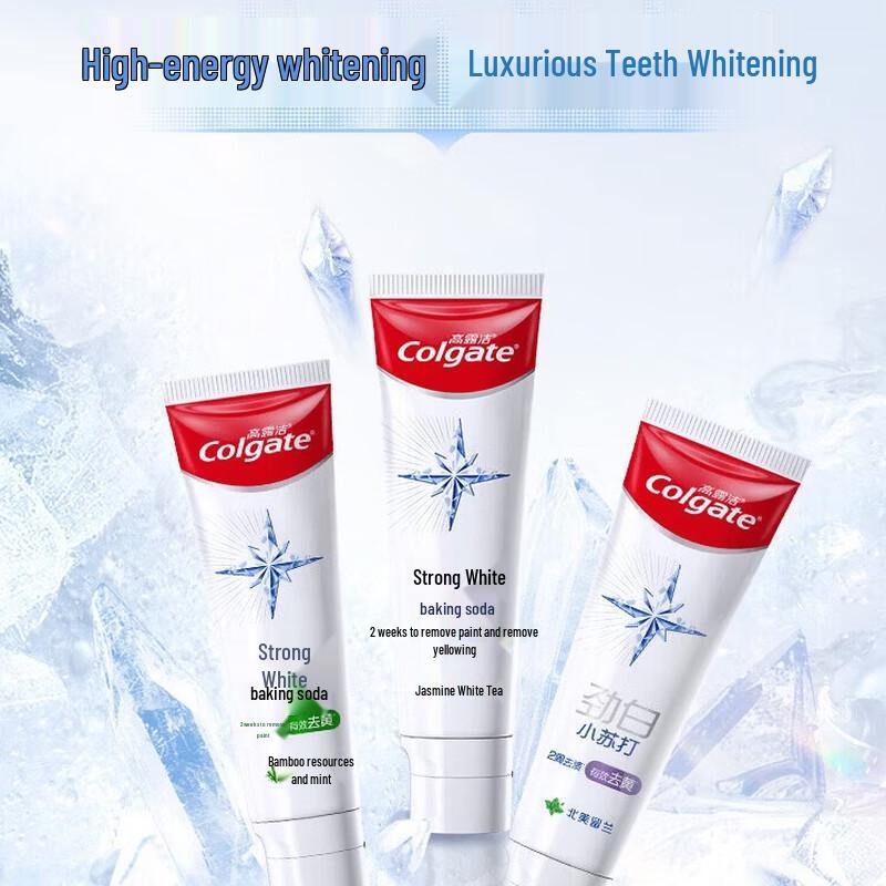 Colgate Power White Baking Soda & Bamboo Charcoal Mint Toothpaste