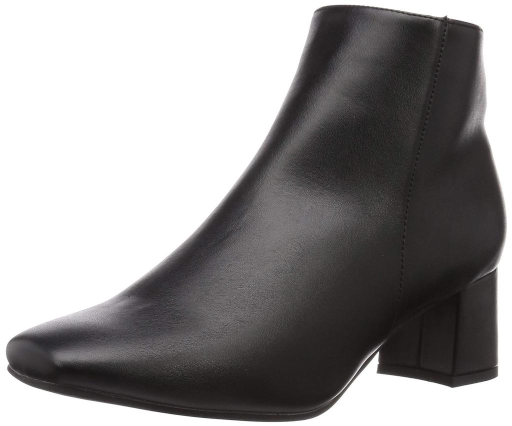 Liberty Doll Square Toe Short Boots 9022 Black PU Size Cm Women's 24.0