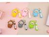 TWS-K84A Wireless Bluetooth Earphones with Cartoon Mini Coin Purse and Colorful Silicone Keychain Pendant