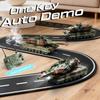 13 Channel 2.4G RC Tracked Simulation Army Tank Water Bomb Spray with 330° Rotating Turret One-Key Auto Demo Sound & Light & Smoke Military Vehicle