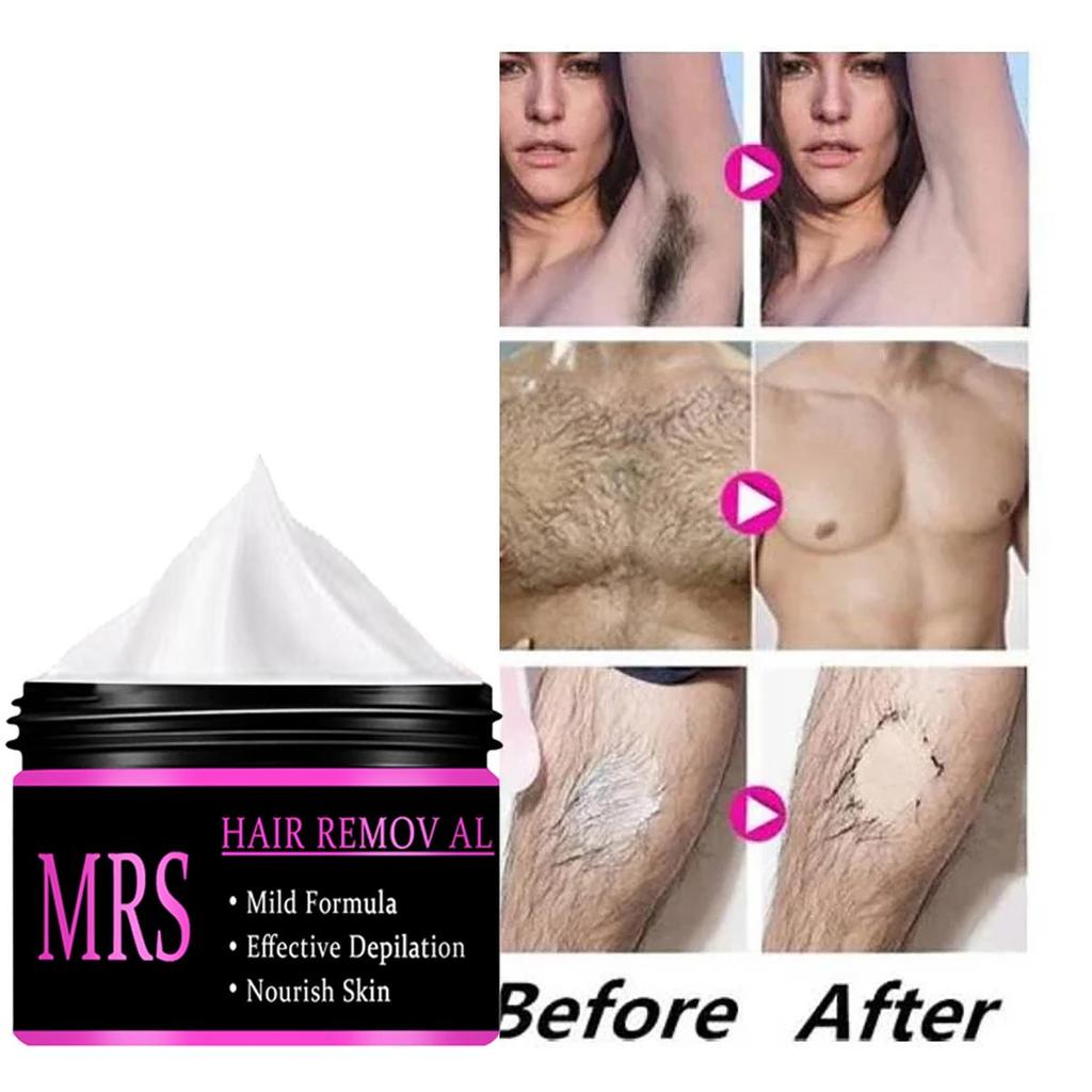 Moisturizing Hair Removal Cream To Brighten Skin Tone, Moisturize, Lighten Dullness, and Firm Skin