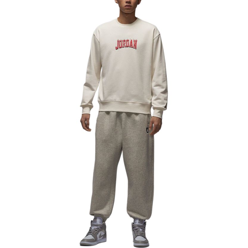 Jordan As M J Gfx Flc Sports Casual Pullover Crewneck Sweatshirt Men sweatshirt IR0111133