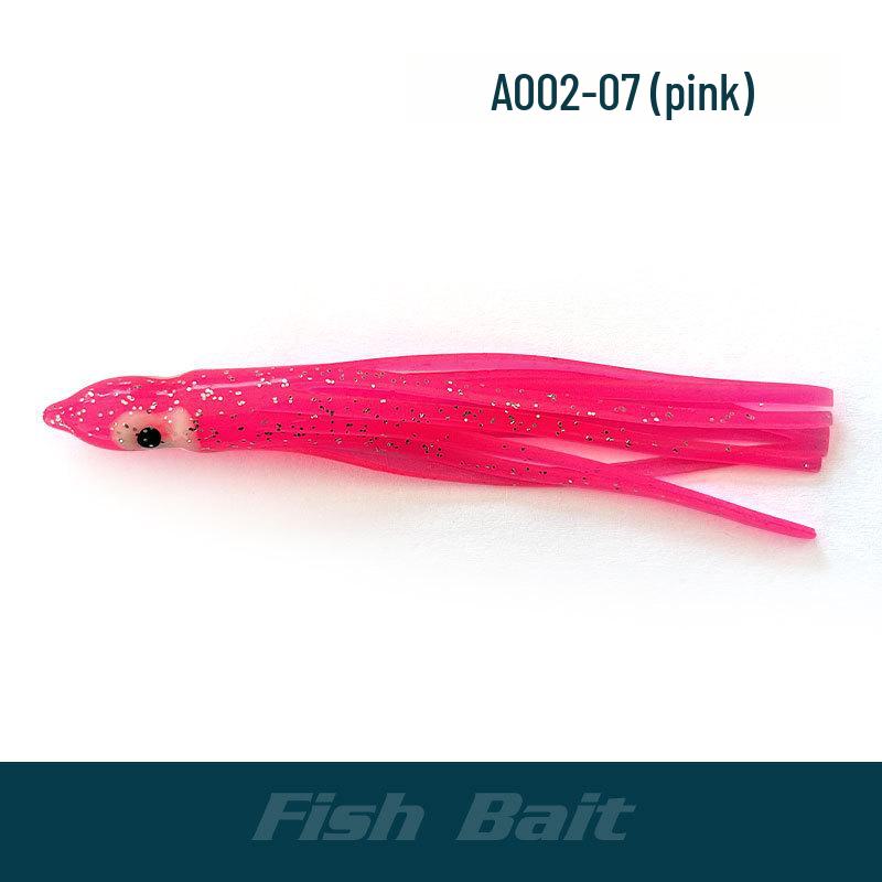 

10 светящихся разноцветных мягких приманок Bionic 9 см Octopus Squid Bait для рыбалки с лодки и берега 9cm