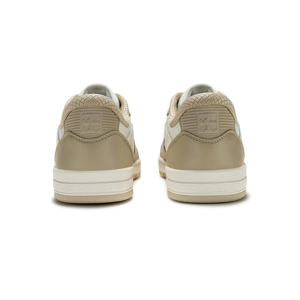 Women's Sneakers Li-Ning Wave PROS Skate Shoes Women's Low-top Ecru/Plain Khaki