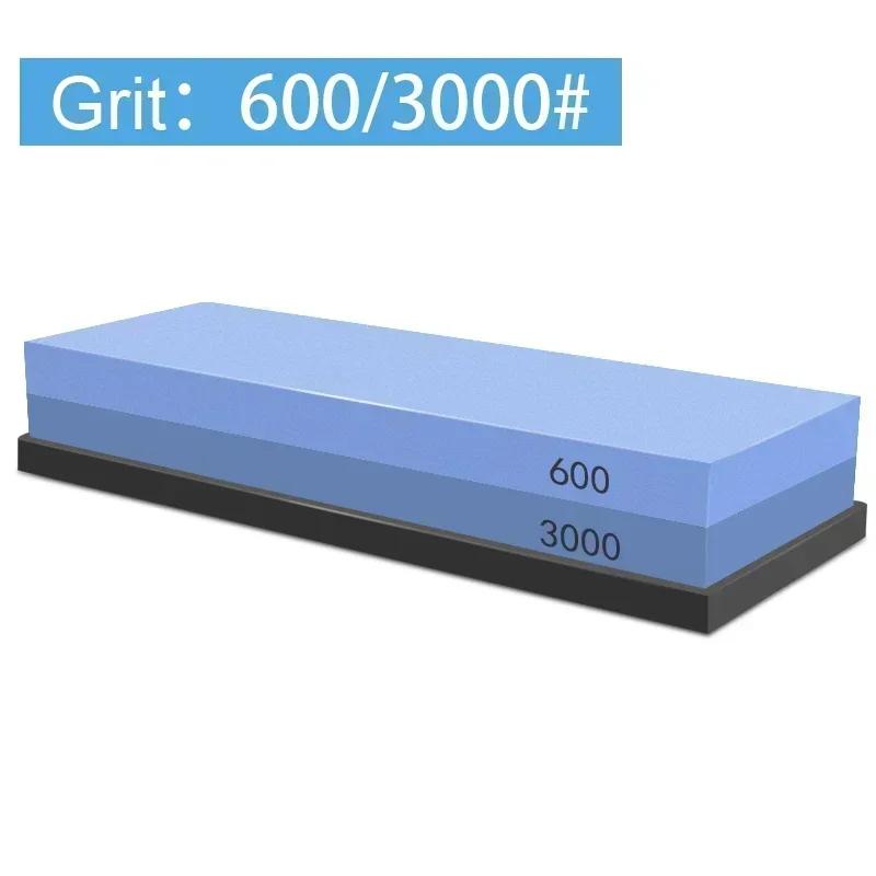 1-7 Stück Schärfstein Messerschärfer Körnung 240-8000# Wetzstein Professionelles Schleifstein-Set Holzbasis Winkelführung Polierset