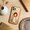 Fashion doll Blythe Soft Silicone Black Cover,Phone Case For iPhone 17,16,15,14,13,12,11 Plus,Pro Max,XS
