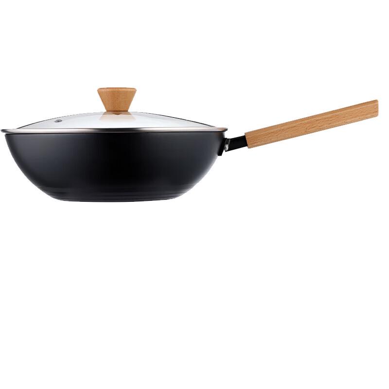 Kangbahe 30cm Wok & Knife Set