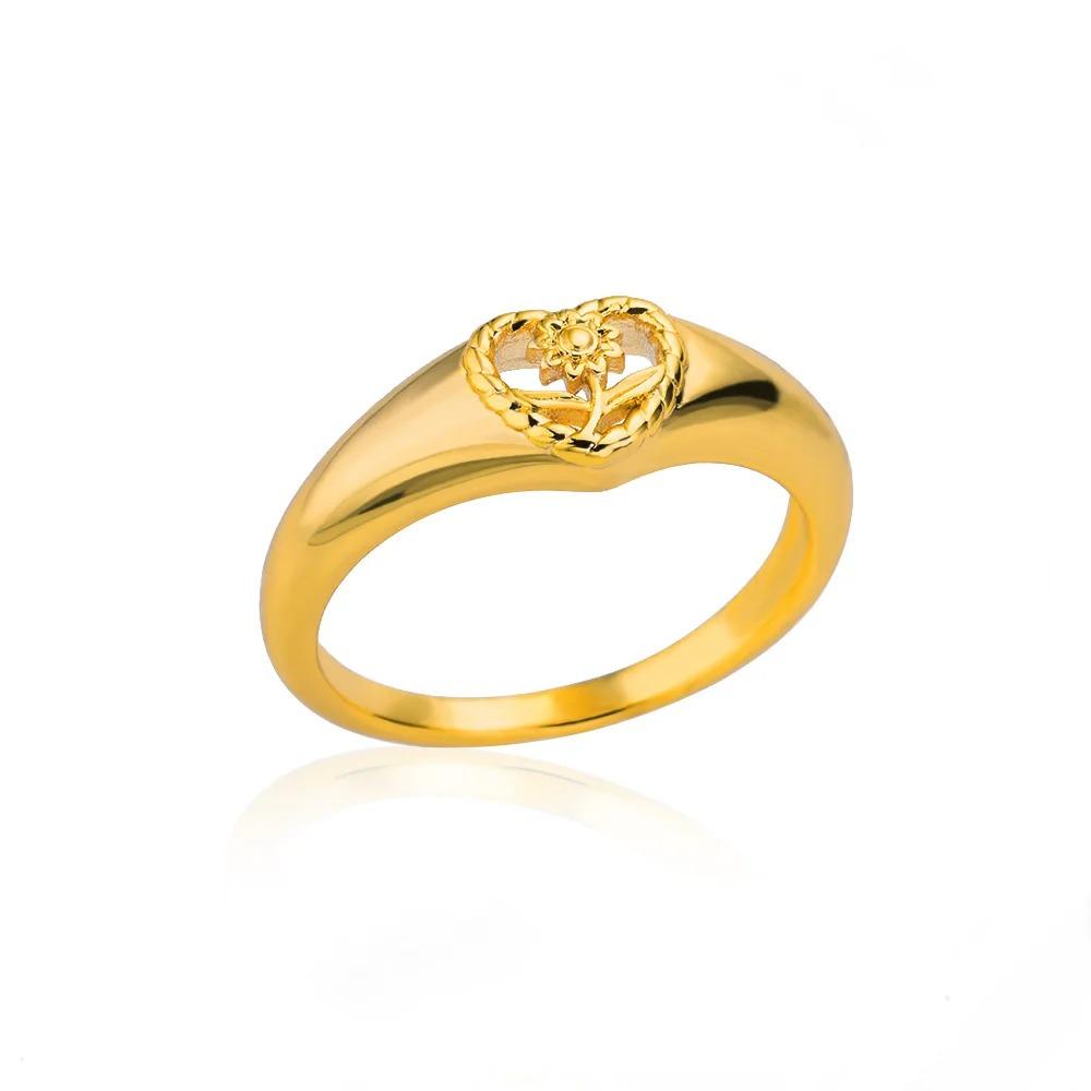 Zircon Little Heart Rings For Women Minimalism Heart Ring Stainless Steel Finger Dainty Ring Valentine Gifts