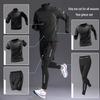 WEZHO Men's Quick-Dry 5-Piece Athletic Workout Set
