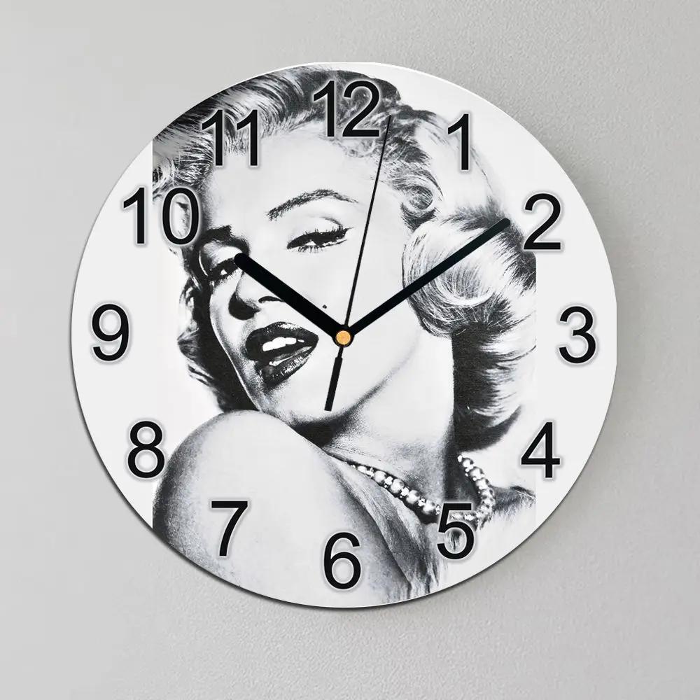 10 Inch Silent Xyloid Wall Clocks Decorative Non Ticking Clock for Home Office Kitchen Bedroom Living Room, Bedroom, Study