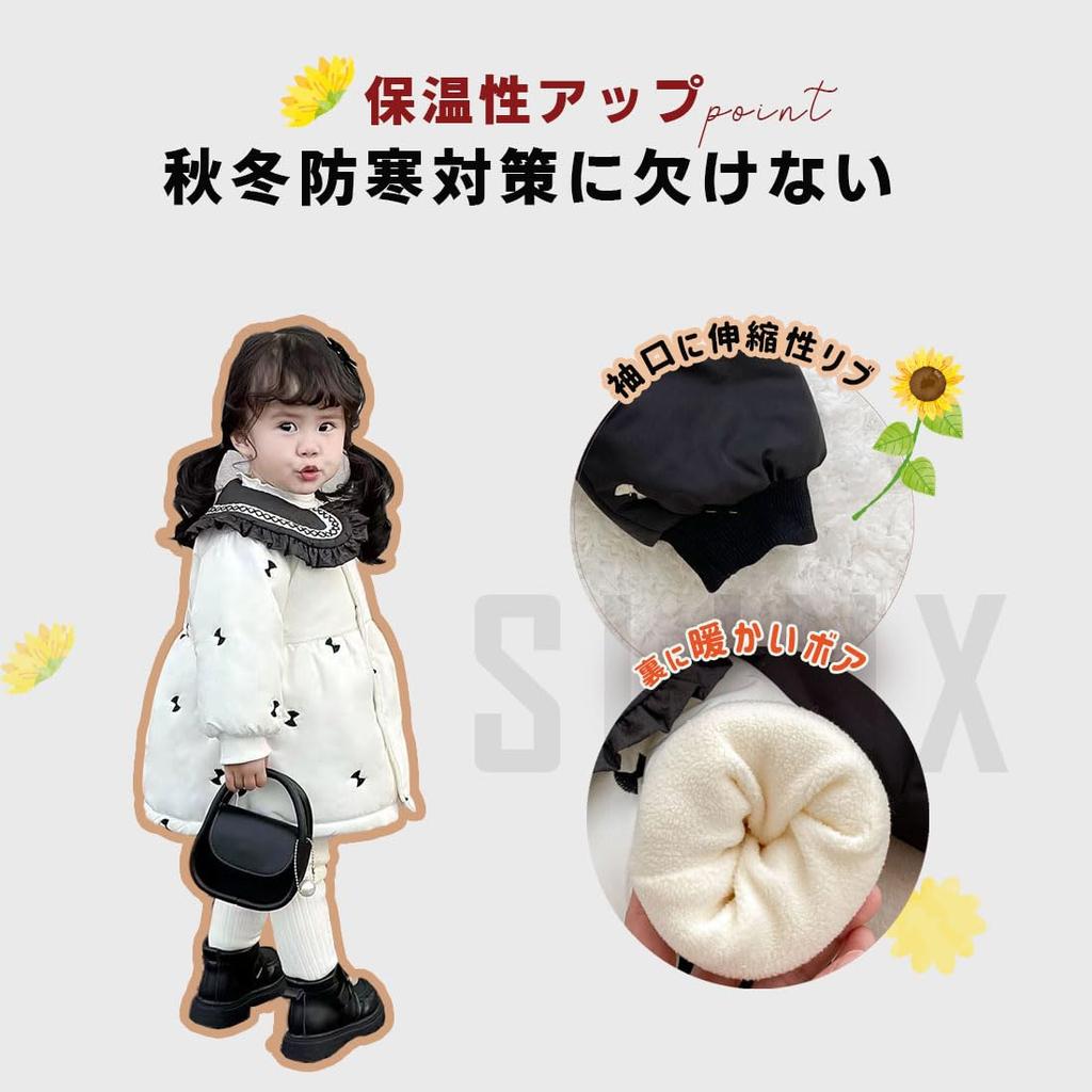 Dívčí Dlouhý Fleece Dětský Dětský Princeznovský Korejský Promoce Každodenní Chladný DQZ01 [SLINX] Šaty, Rukáv, Silný, Podšívka, Polstrování, Stuha, Dětský, Dětský