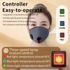 Light Massager Therapy Red Nasal Heated Mask Relieves Stuffy Nose Rhinitis Breathable Cover Unisex