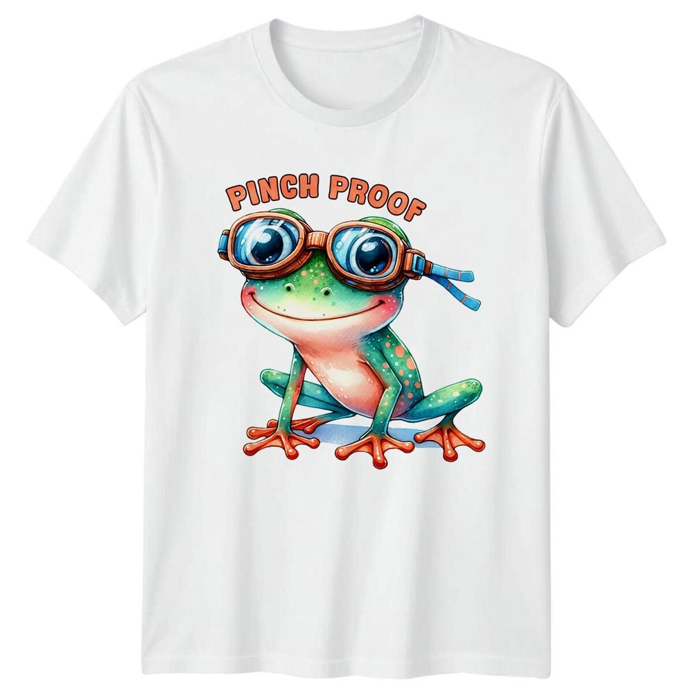 Pinch Proof Frog TShirt Funny St Patricks Day Goggles Tee S