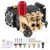 Pressure Washer Pump 3/4" Shaft Horizontal Triplex Plunger 3300 PSI 2.5GPM