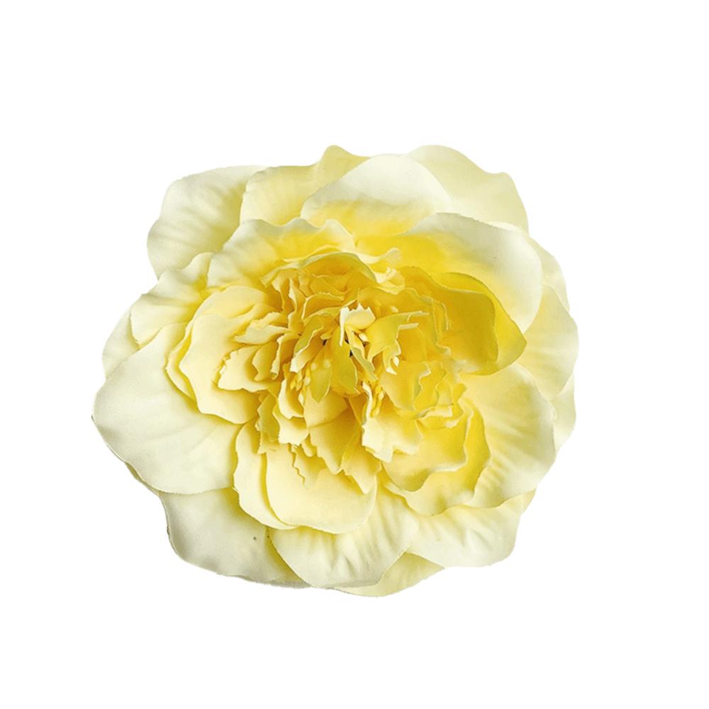 Artificial Flower Hair Clips 9cm Hair Accessories Korean Peony Flower Heads  Party Supplies