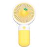 Mini Handheld Fan Cartoon Design Strong Wind USB Rechargeable Mini Portable Fan for Travel Office