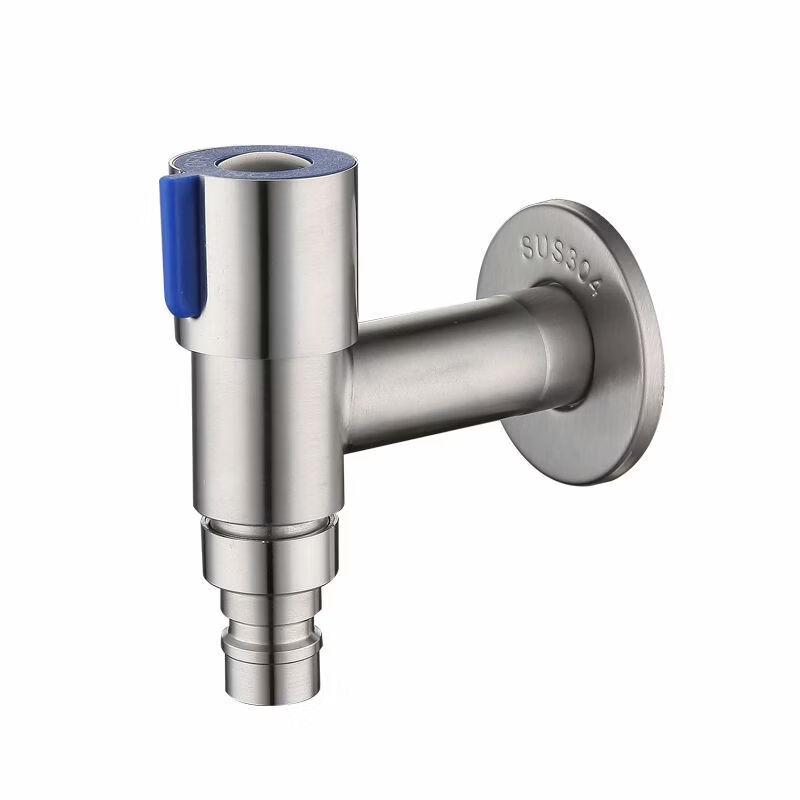 TLXT Stainless Steel Single Cold Washing Machine Faucet