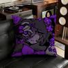 TwoTime Forsaken Pillow Case Antidustmite Pillowcase Invisible zipper silky short plush Sofa cushion cover