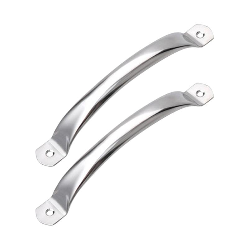 Round Tube Cabinets Handle Heavy Type Stainless Steel Pull For Furniture Drawer Door Chopping Board Simple Mounting Hardware Accessories