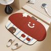Super Absorbent Quick-Dry Diatom Mud Bath Mat - Non-Slip & Anti-Fall