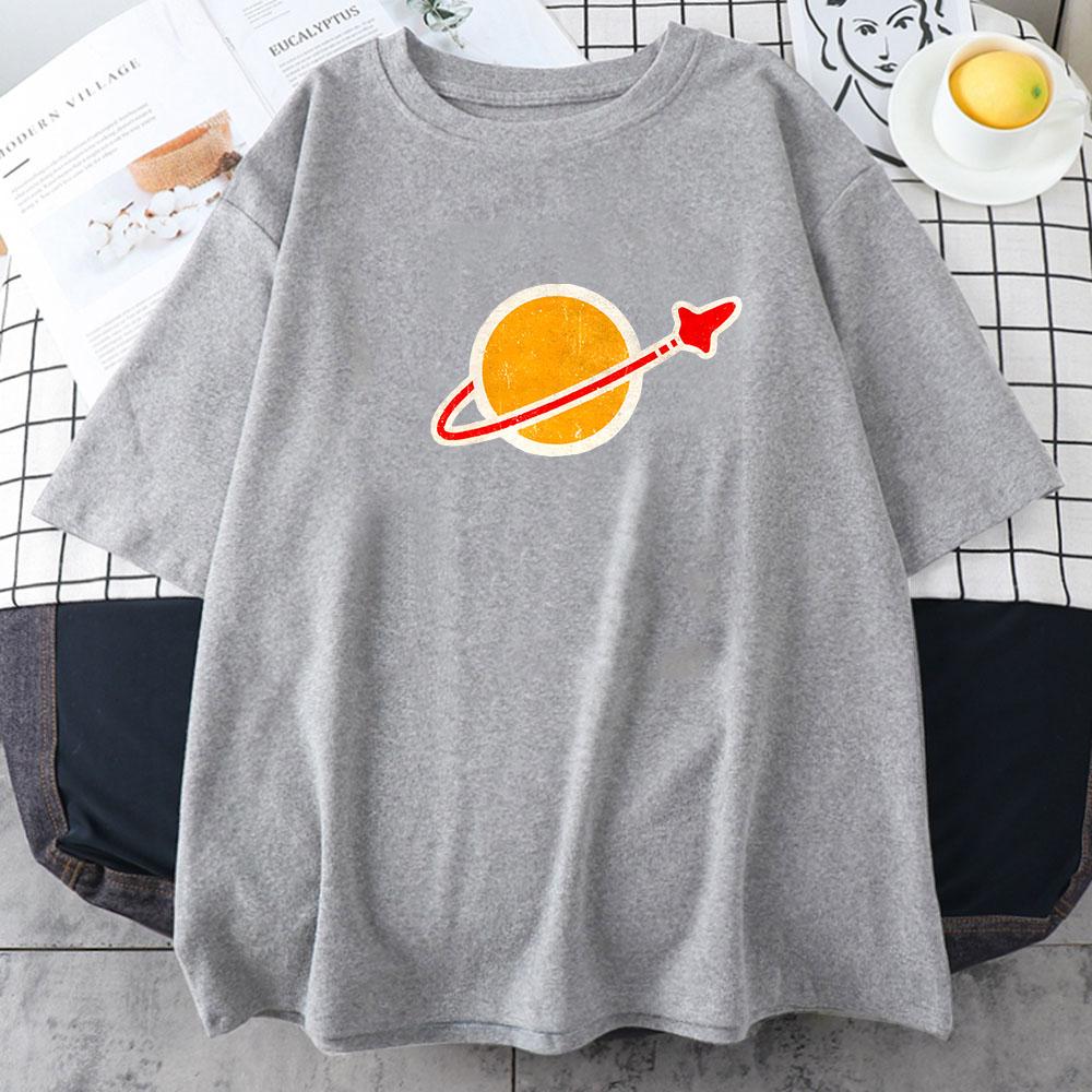 Space Lego T-shirt Graphic Printing Soft Tee-shirt Short Sleeve Aesthetic Tshirt Camisetas Unisex Tees 100%cotton Comfortable Tops