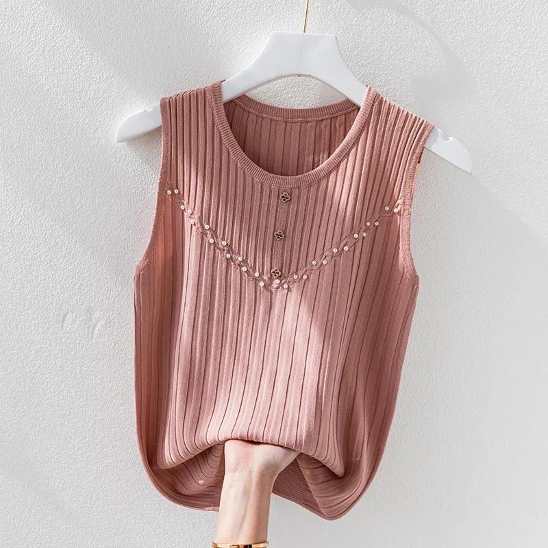 Camisole Women's Summer Inner Suit Loose Outer Wear Bottoming Shirt Sleeveless T-shirt Top