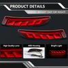 For Toyota Axio Corolla 2015-2018 Rear Bumper Reflector Lights For Lexus LS460 LS600hL 13-16 Brake Lamp 81910-50010 81920-50010
