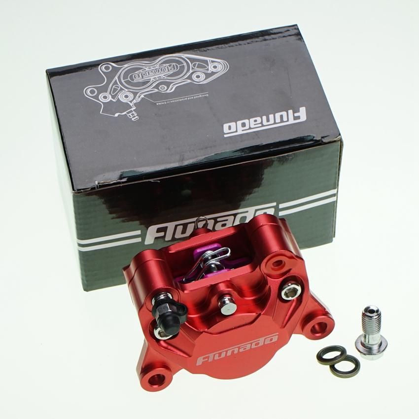 Brzdový třmen pro elektrokolo jedna sada Píst 84 mm Montáž Přední Zadní kolo Držák pro 180 200 220mm Brzdový kotouč pro Honda Yamaha Kawasaki