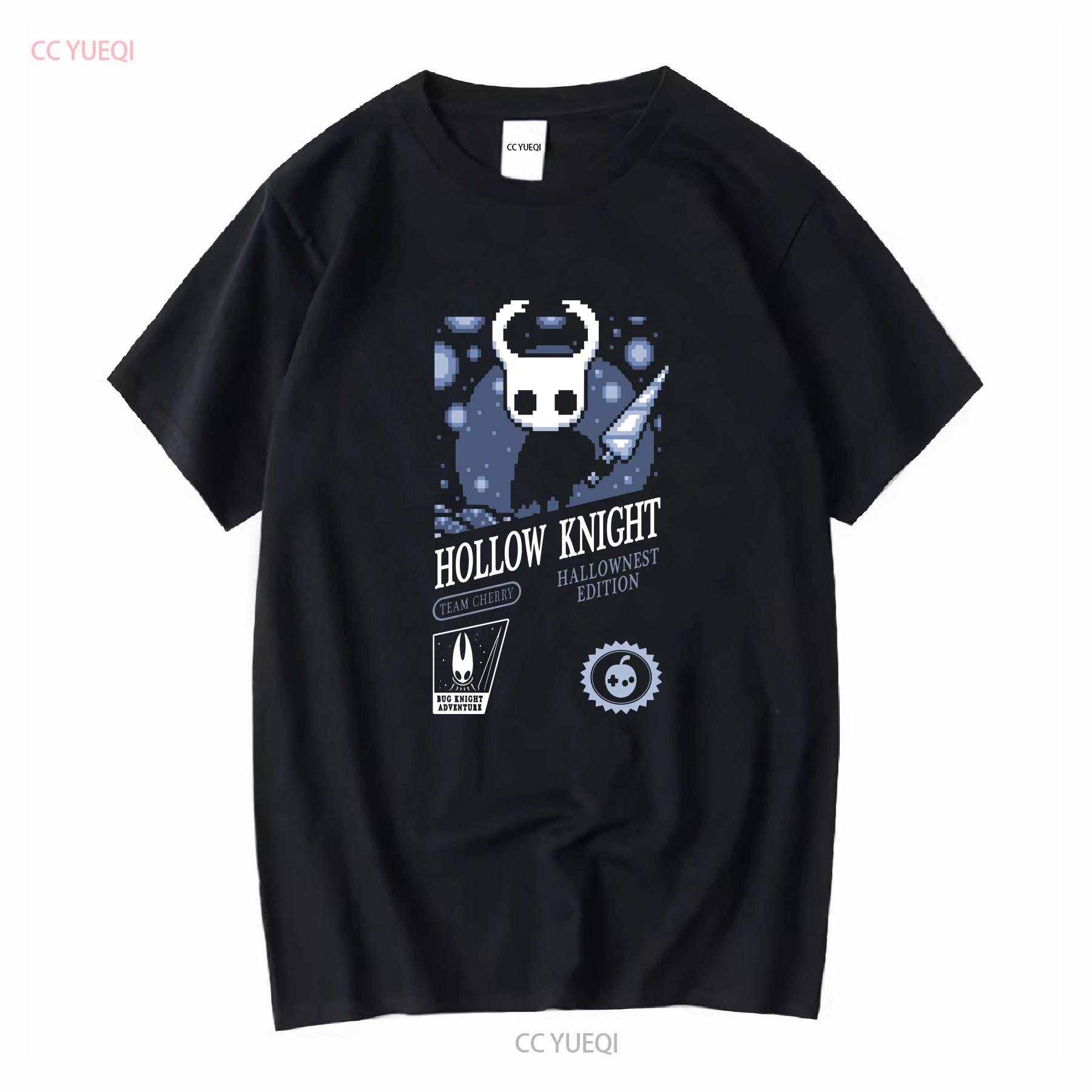

Hollow Knight T Shirt Funny Cotton Switch Retro Game S 5XL vintage Washed fashion Versatile Stretched homme Casual Soft 4XL