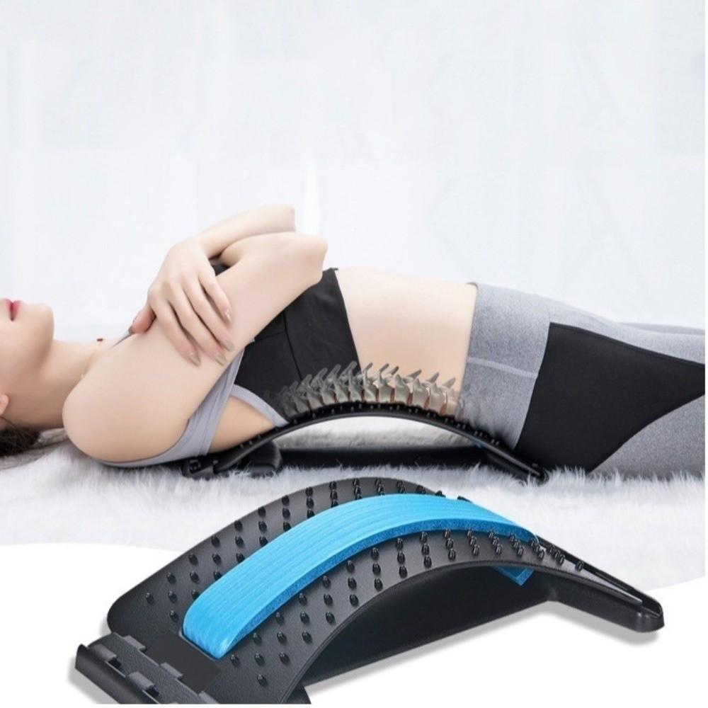 Magnetic Therapy Stretch Back Massager Multi-Level Relaxation Tool New Back Stretcher  Men