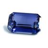 Stunning Blue Tanzanite Natural Emerald Cut 8-10 Ct Certified Loose Gemstone