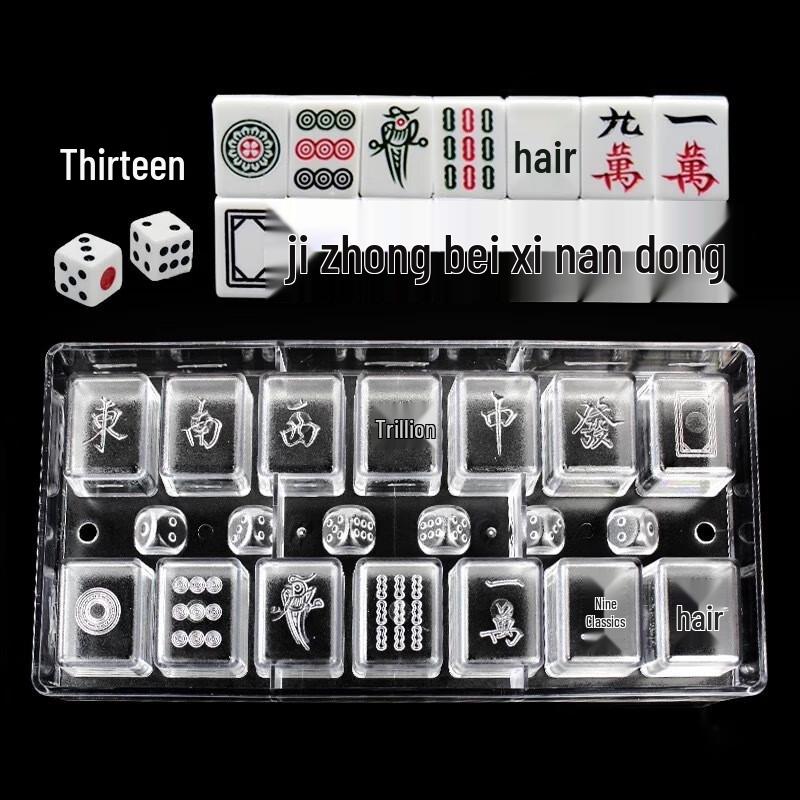 Mahjong Tile Chocolate & Candy Molds