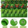 Low Maintenance Vertical Garden Planter Bag for Wall Mounting on Patio Balcony