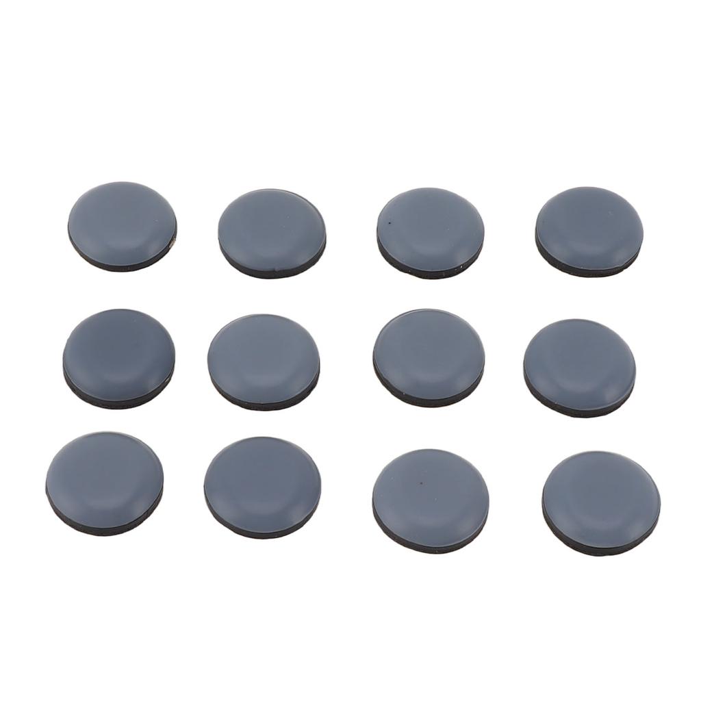 12 Pcs Round 20mm Appliance Slider Adhesive PTFE Self Stick Slider for Countertop Small Kitchen