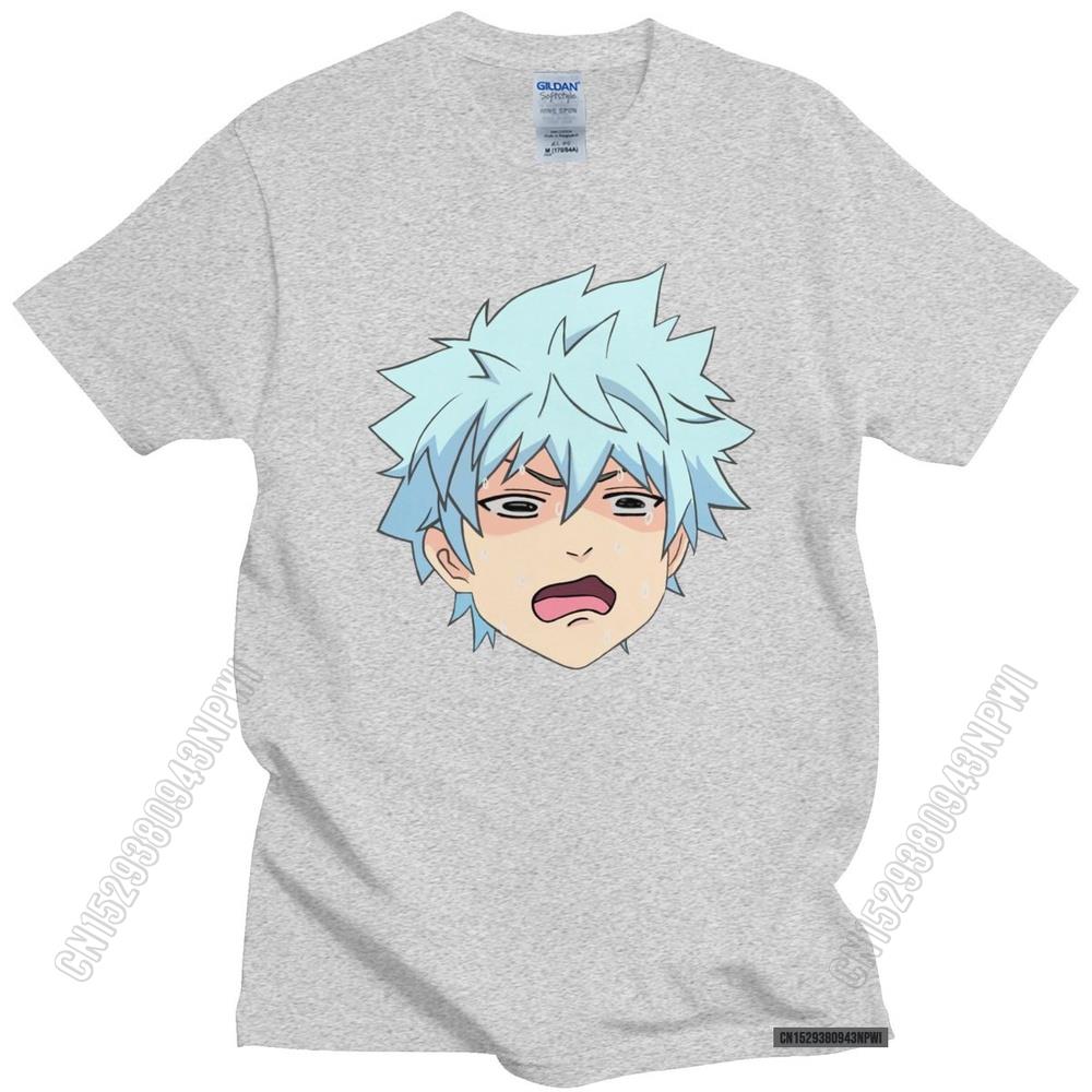 T-Shirt Men's Short Sleeves T Shirts Shun Kaidou Doux Et À La Mode Comic La Vie Désastreuse De Saiki K Anime Japonais En Cotton