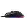 SteelSeries Aerox 3 Black Wired USB Gaming Waterproof and with SuperMesh Cable and RGB Illumination Mouse, Ultra-Lightweight, IP54-Rated, Dustproof,
