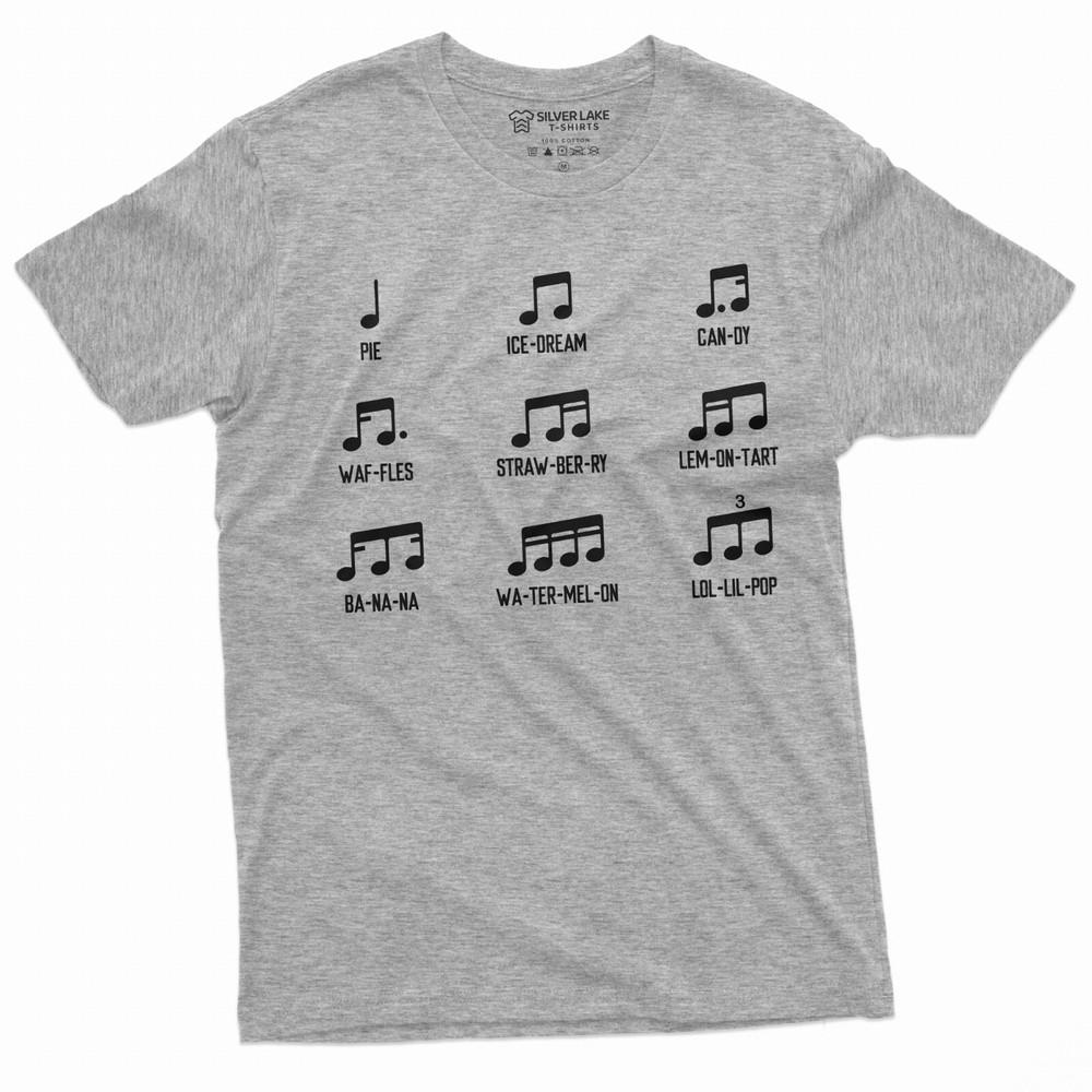 Funny Musician Shirt Music Notes T-Shirt Musician Birthday Gift Tee Music Shirt