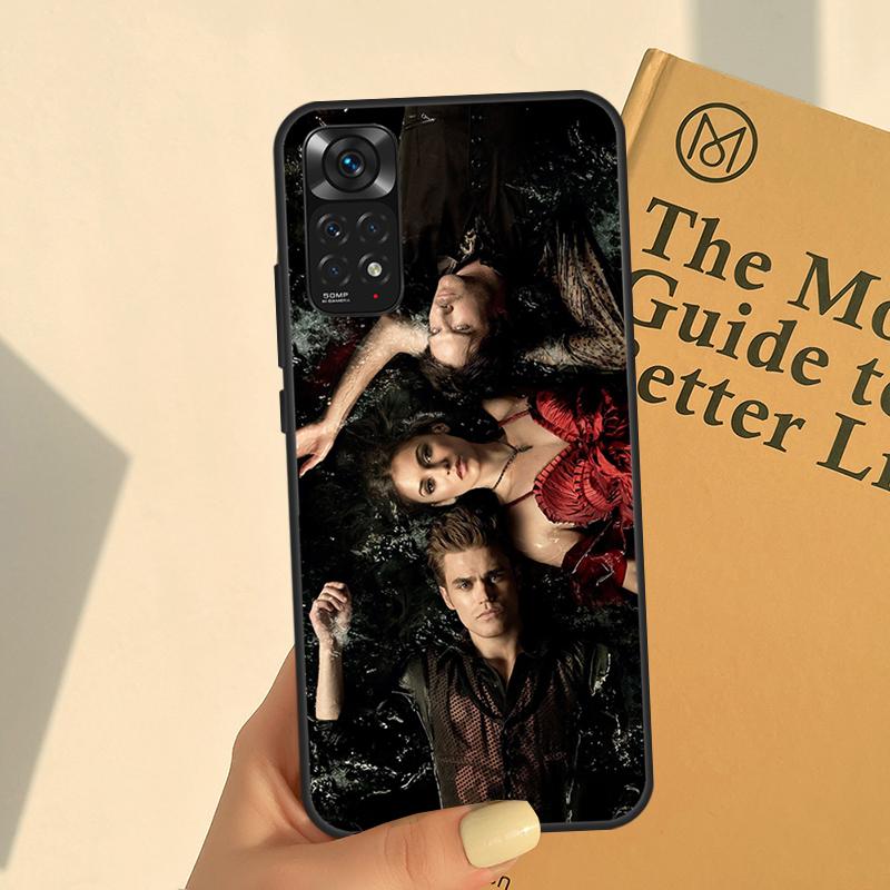 Custodia Stefan And Damon The Vampire Diaries Per Redmi Note 11 10 8 9 Pro Cover Per Redmi Note 12 Pro 12S 9S 10S 11S 9C 10A 10C 12C