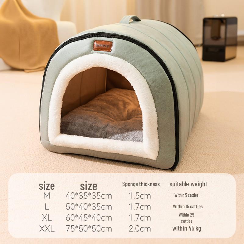 Autumn & Winter Deep Sleep Pet Bed for Large Dogs & Cats
