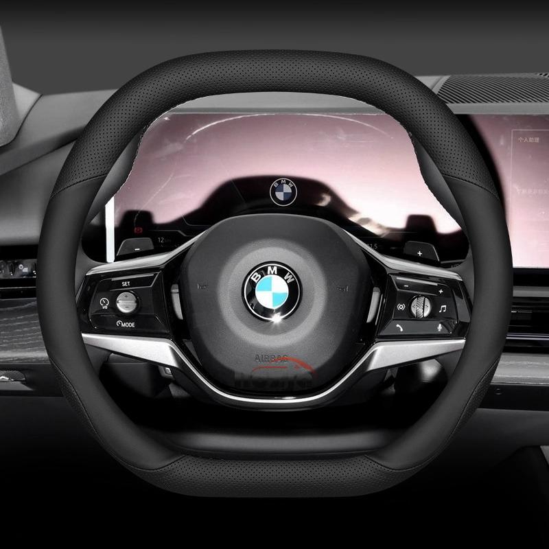 Kfwhl7 Leather Car Steering Wheel Cover for BMW X1 X3 X5 X6 X7 U11 F30 F34 F10 F20 G20 G30 G01 G02 G05 F15 F16 1 2 3 5 7 8 Series G11