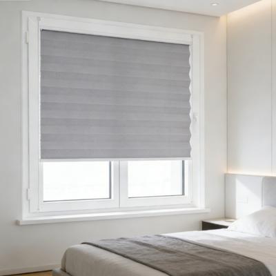 Waterproof Pleated Blind Designed for Semi-Blackout Light Transmission Heat Loss Prevention and Noise Mitigation
