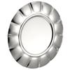 Stainless Steel Round Dinner Plate Dish Food Fruit Snacks Tray Tableware Kitchen Accessory7in
