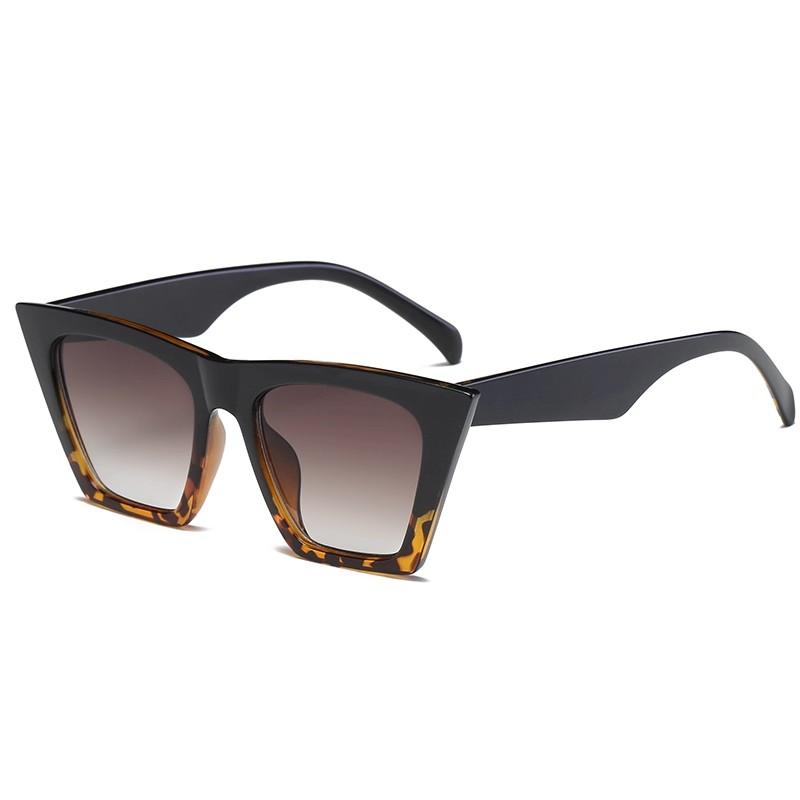 

Protective Glasses Oversized Cat Eye Sunglasses Women Luxury Brand Designer Outdoor Traveling Simple Style Sun Glasses Female