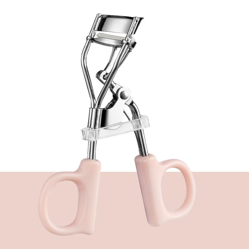 Wide-Angle Sunflower Stainless Steel Eyelash Curler for Natural Curling