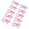 100Pcs Kids Paper Clips Bunny Style Strong Metal Exquisite Color Widely Used Cute Paper Clips for Wo